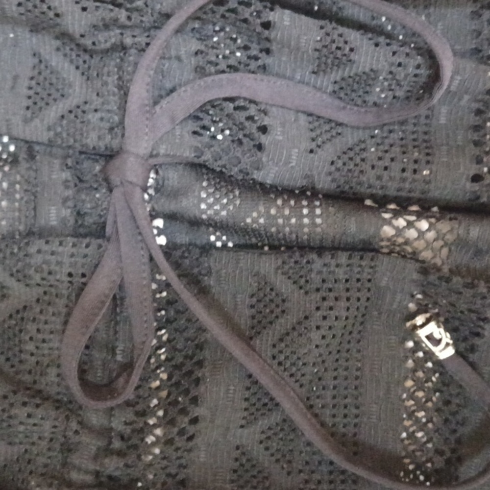 Club Z Collection Black Stylish Cover-Up - Picture 5 of 9